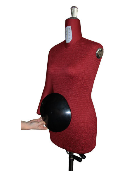 High-end adjustable dress form size 38/50 with arms + belly