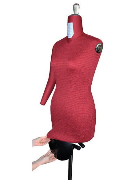 High-end adjustable dress form size 38/50 with arms + belly