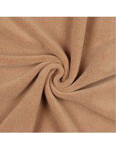 Microfleece fabric - Camel