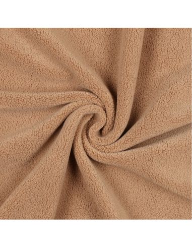 Microfleece fabric - Camel