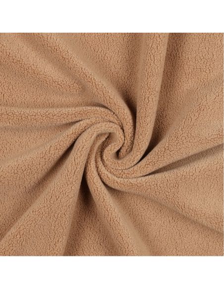 Microfleece fabric - Camel
