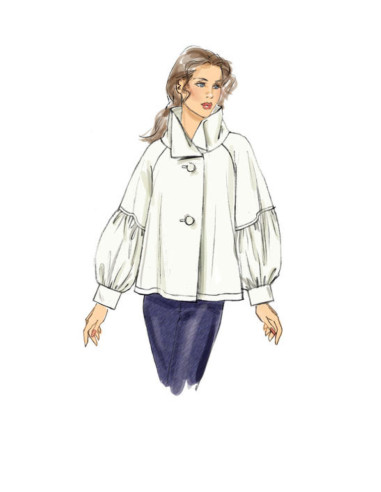 Vogue 9347 - High Top Pattern