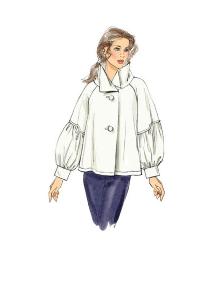 Vogue 9347 - High Top Pattern