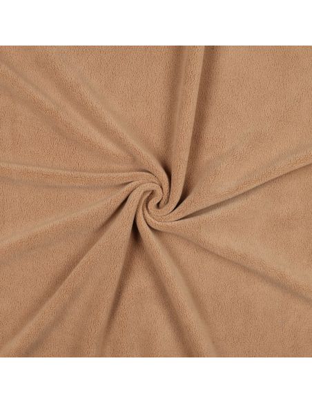 Microfleece fabric - Camel