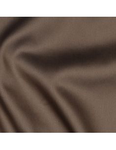 Cotton satin fabric - Coffee 2