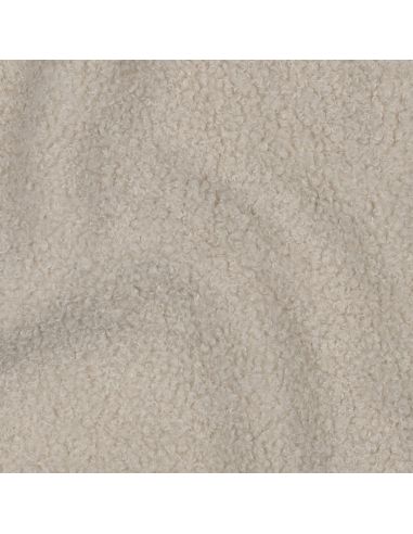 Double-sided Teddy fleece fabric - Beige