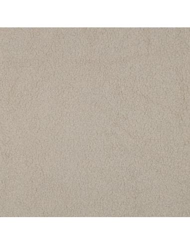 Double-sided Teddy fleece fabric - Beige