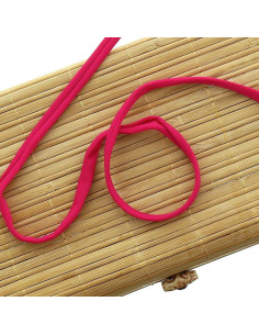 5 mm Lycra Spaghetti Cord - Fuchsia