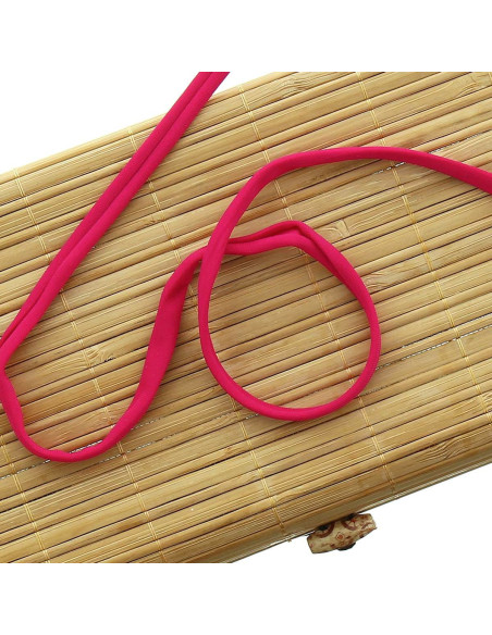 5 mm Lycra Spaghetti Cord - Fuchsia