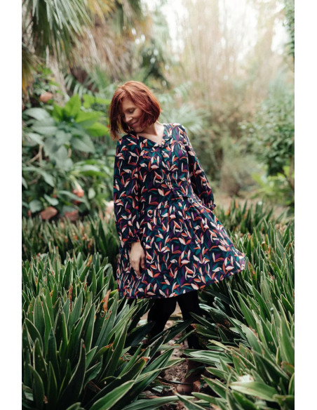 Mowgli Multicolor Viscose Fabric - Églantine & Zoé