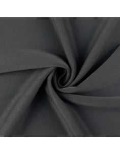 Scuba fabric with peach skin effect - Dark gray