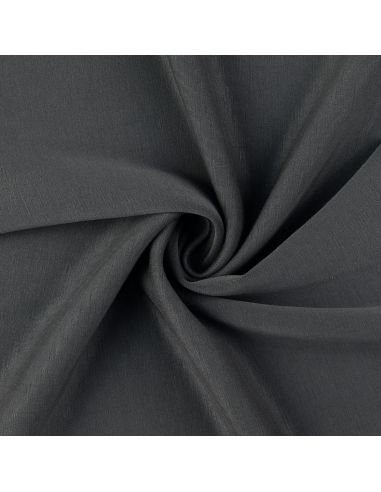 Scuba fabric with peach skin effect - Dark gray