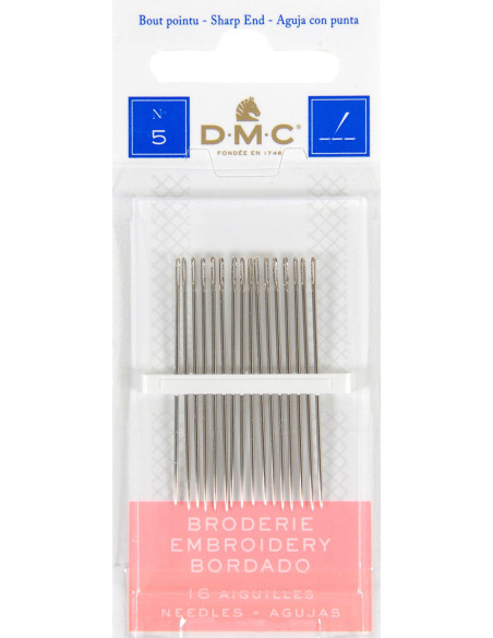 DMC embroidery needles No. 5