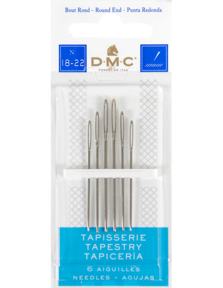 DMC tapestry needles No. 18-22