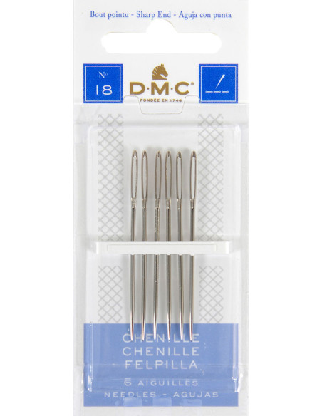 DMC chenille embroidery needles No. 18