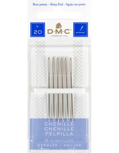 DMC chenille embroidery needles No. 20