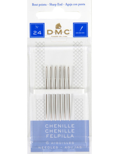 DMC chenille embroidery needles No. 24