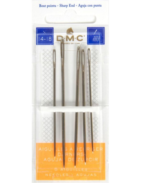 DMC darning needles No. 14-18
