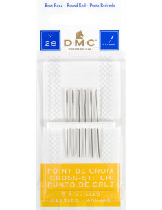 DMC cross-stitch needles No. 26