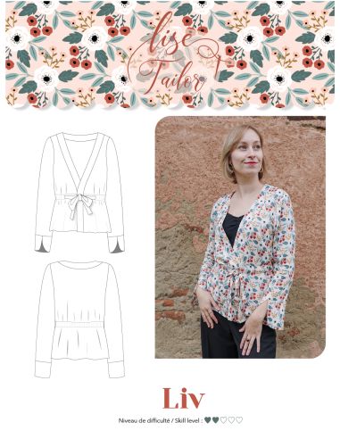 Blouse Pattern - Liv - Lise Tailor