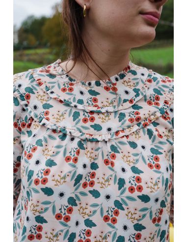 Anemone viscose fabric - Lise Tailor