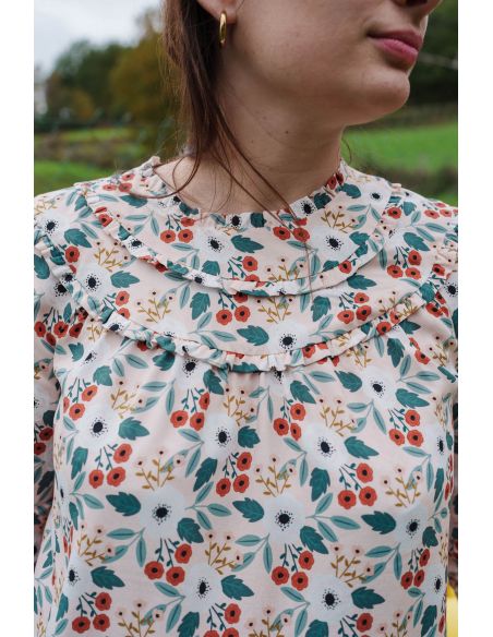 Anemone viscose fabric - Lise Tailor