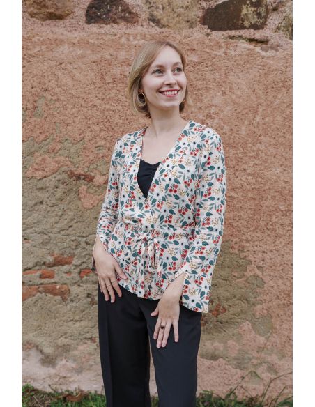 Anemone viscose fabric - Lise Tailor