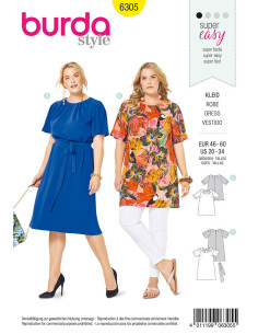 Dress pattern - Burda 6305