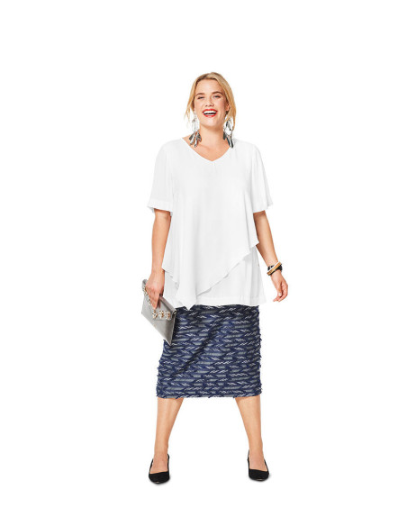 T-shirt pattern - Burda 6307