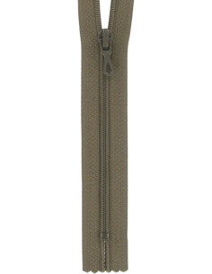 Nylon zipper - Tobacco