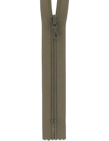 Nylon zipper - Tobacco