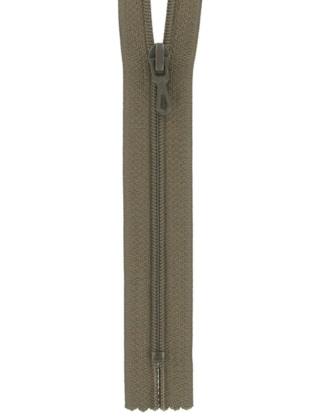 Nylon zipper - Tobacco