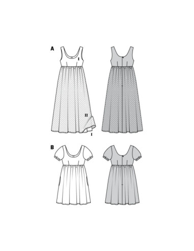 Dress pattern - Burda 6312