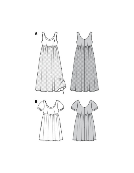 Dress pattern - Burda 6312