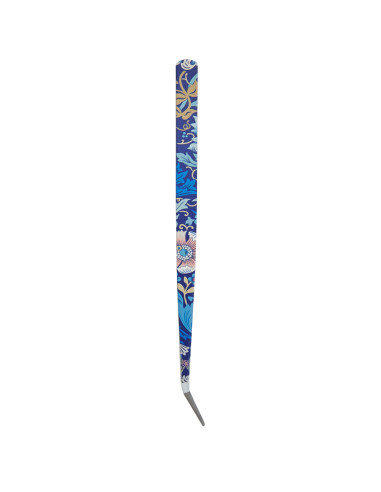 15 cm serger clip - Blue flowers collection