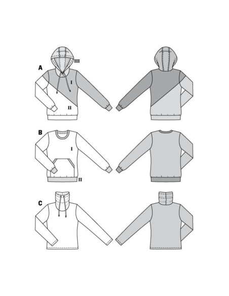 T-shirt pattern - Burda 6315