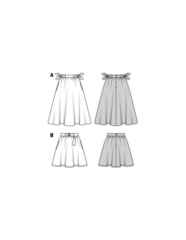 Skirt pattern - Burda 6319