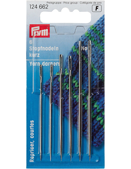 Short darning needles