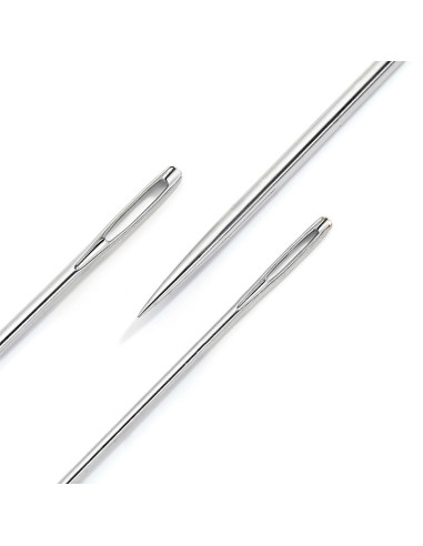 Short darning needles