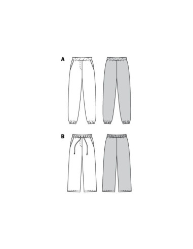 Pants pattern - Burda 6333