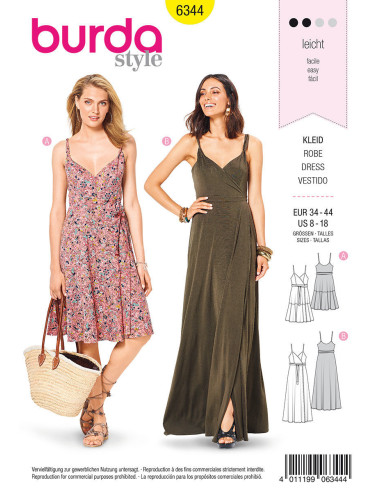 Dress pattern - Burda 6344