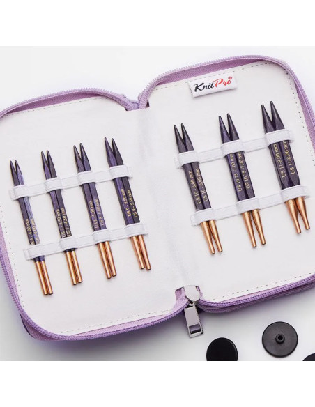 KnitPro J'adore Cubics 10 cm Interchangeable Circular Knitting Needle Set