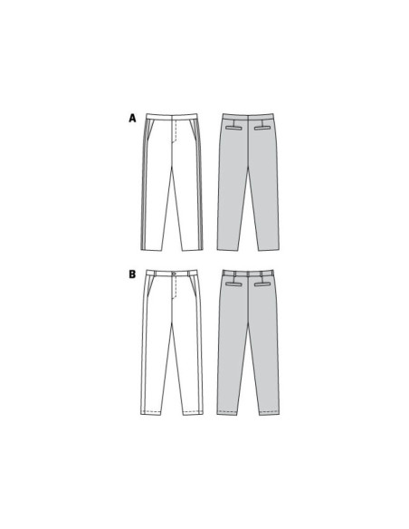 Pants pattern - Burda 6350