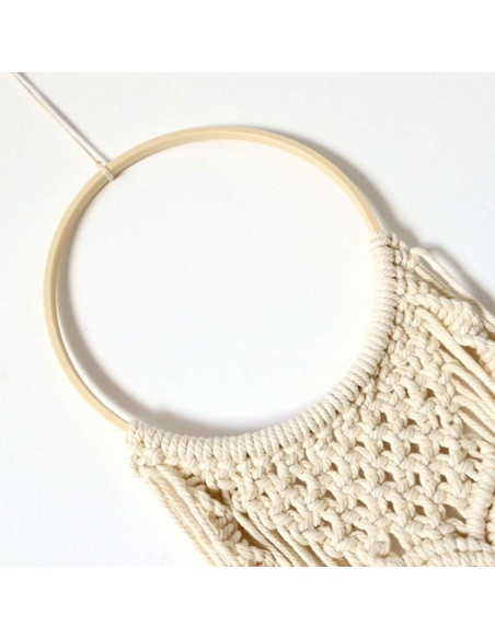 Wooden hoop for dreamcatcher