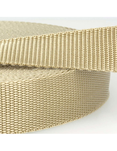 Polypropylene strap - Beige