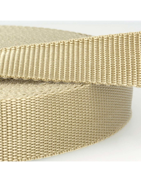 Polypropylene strap - Beige