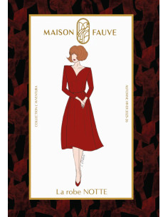 Notte Dress Pattern - Maison Fauve 2