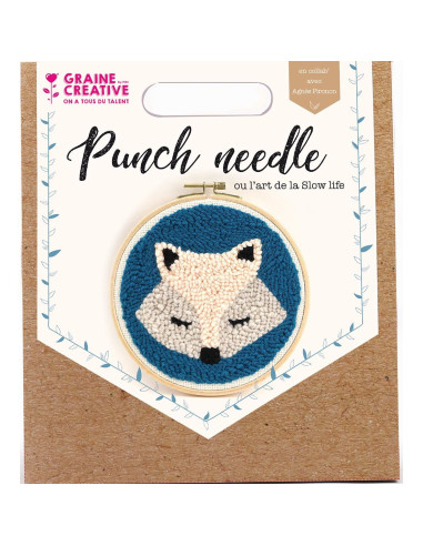 Punch needle kit - Fox
