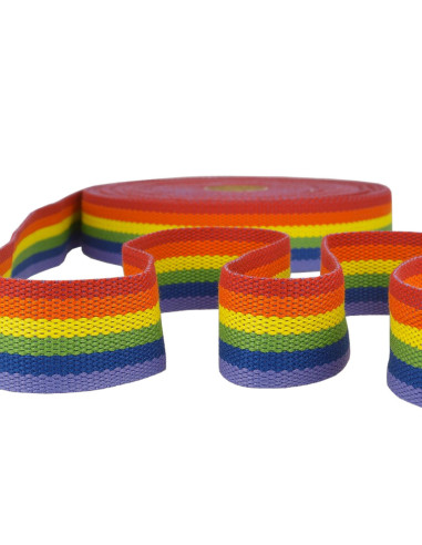 Polyester strap - Rainbow