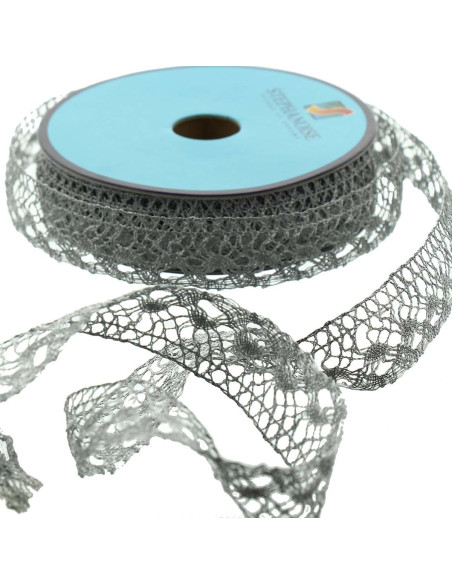 Lurex lace - Silver